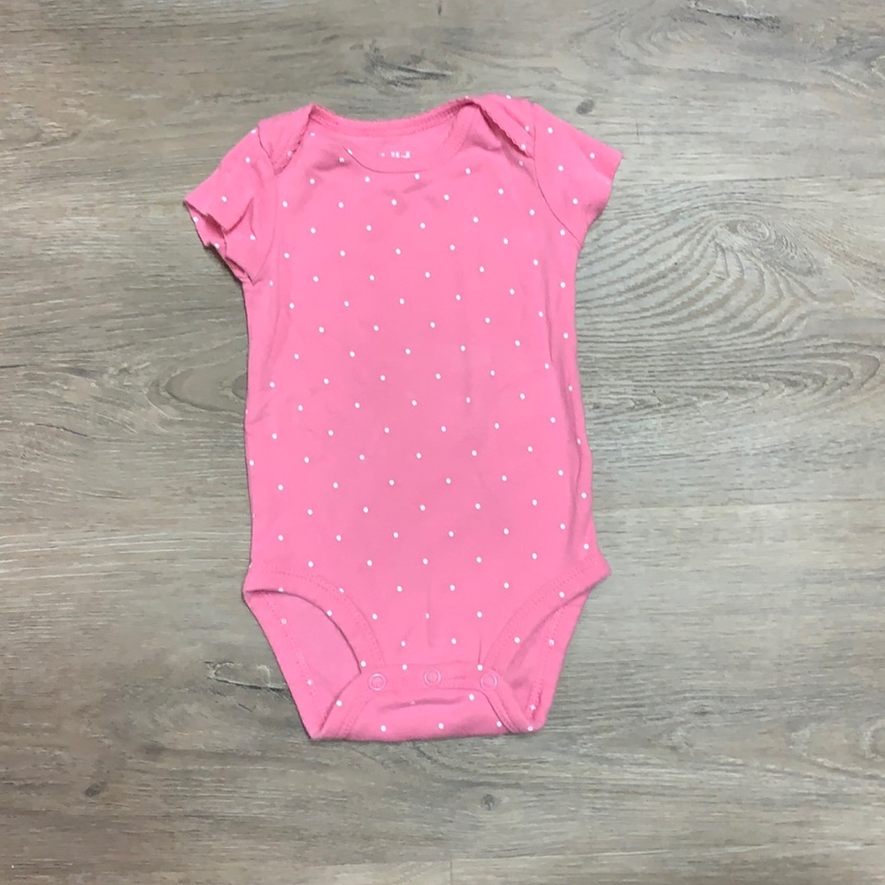 Baby girl short sleeve bodysuit